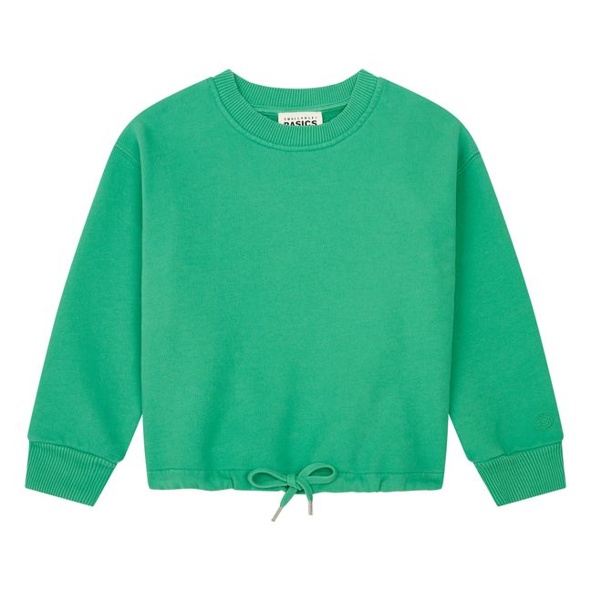 Sweat Fille A Nouer Molleton Bio | Romarin