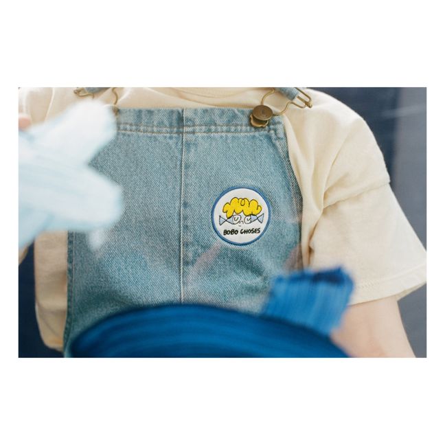 Bobo Choses x Smallable Exclusive - Denim Dungarees | Denim blue