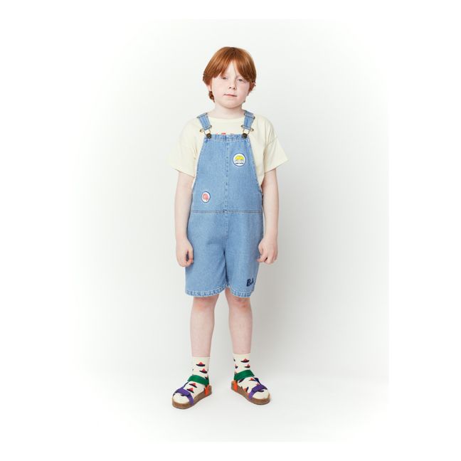 Bobo Choses x Smallable Exclusive - Denim Dungarees | Denim blue