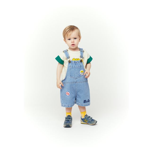 Exclusivité Bobo Choses x Smallable - Salopette Denim Bébé | Bleu jean