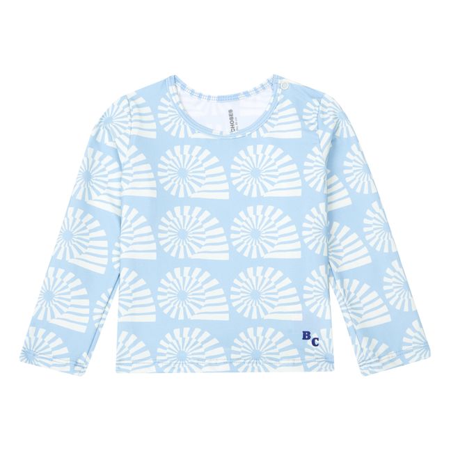 Exclusivo de Bobo Choses x Smallable - Camiseta Anti UV Shell | Azul Cielo