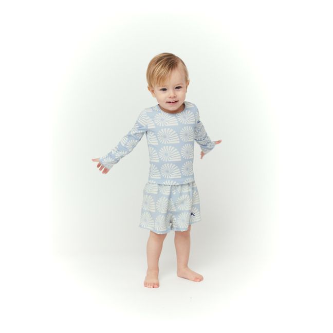 Exclusivo de Bobo Choses x Smallable - Camiseta Anti UV Shell | Azul Cielo
