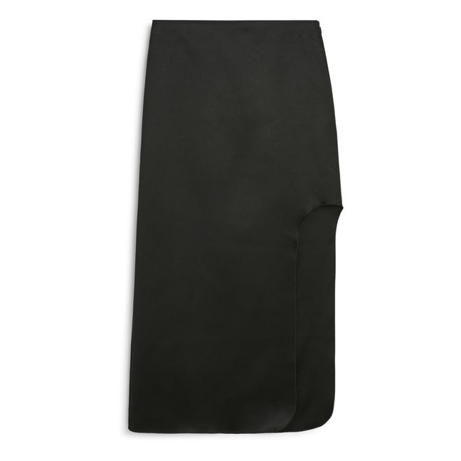 Falda de mecha | Negro
