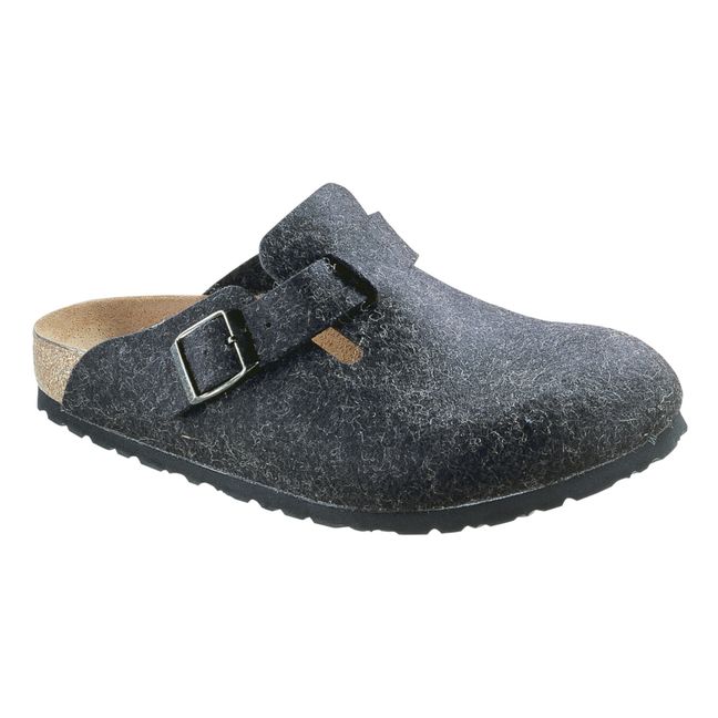 Mules Boston Chaussant Normal | Gris anthracite