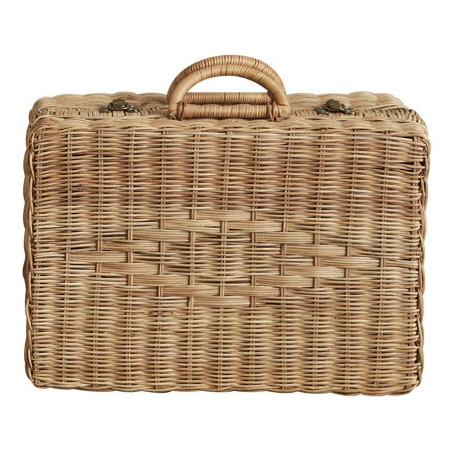 Toaty Trunk Rattan Suitcase