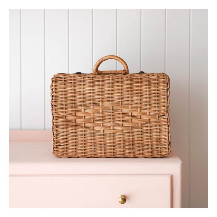 Toaty Trunk Rattan Suitcase- Product image n°1