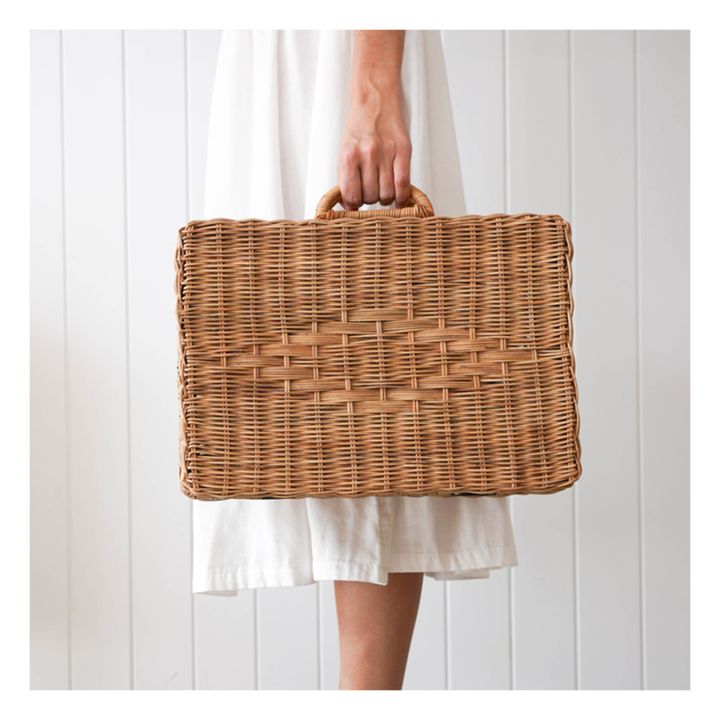 Toaty Trunk Rattan Suitcase- Product image n°4