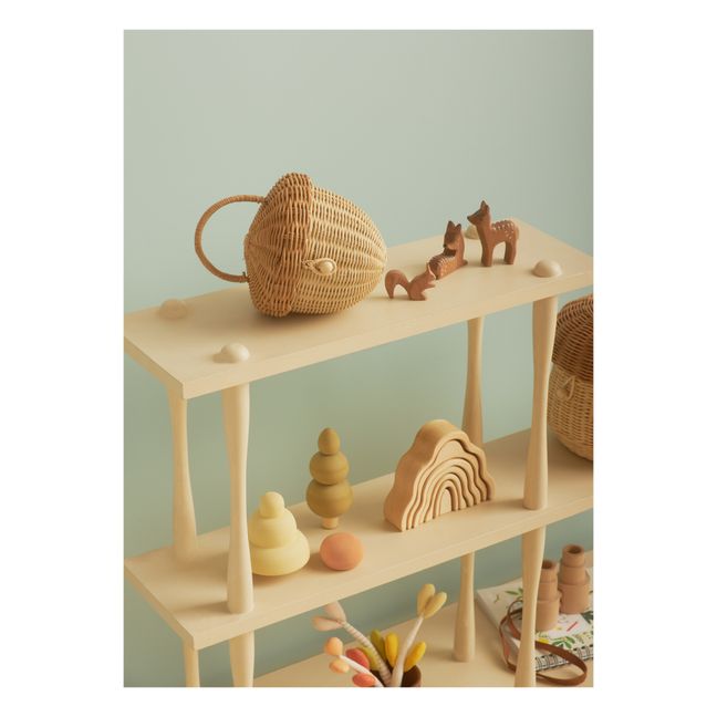 Wicker Acorn Basket