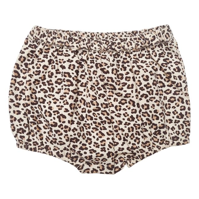 Bloomer Léopard London | Ecru