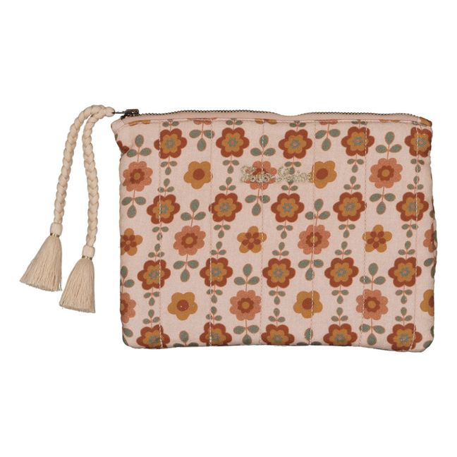 Pochette Fleurie Tila | Rosa
