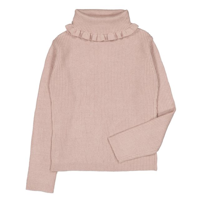 Maglione a collo alto Aline | Rosa