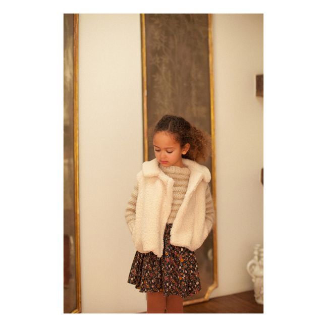 Maglione Mariu in mohair e lurex | Ecru
