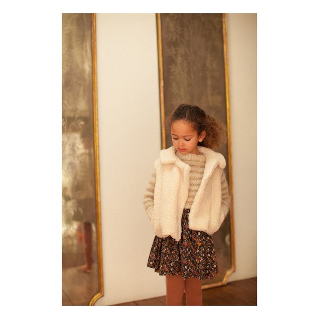 Maglione Mariu in mohair e lurex | Ecru
