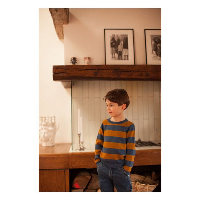 Pull Rayé Robertino | Ochre