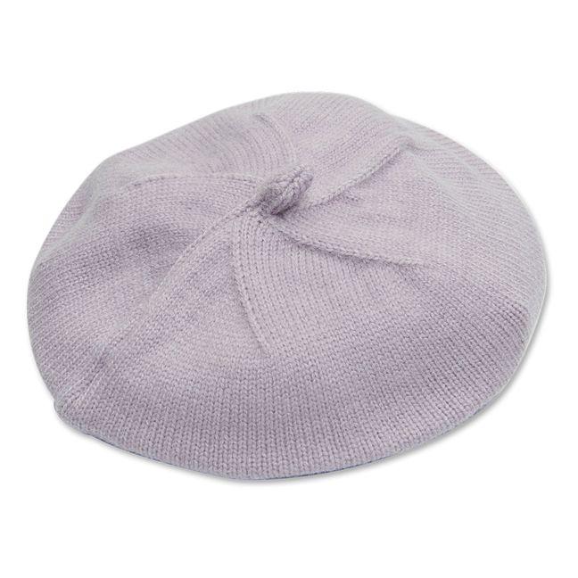 Knitted beret | Lilac