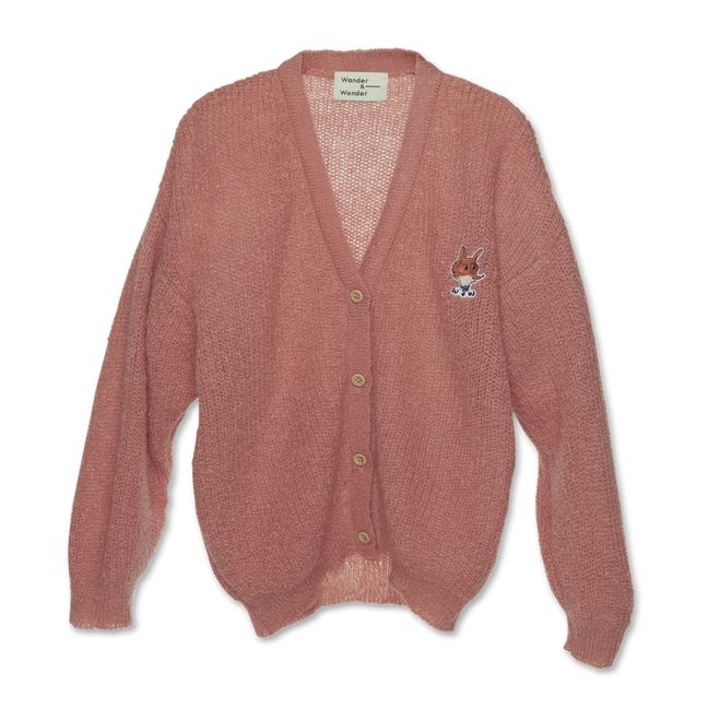 Cardigan Mohair Renard | Rosa