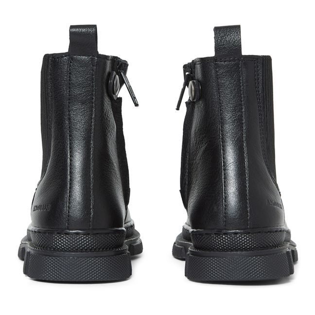 Zip-Up Chelsea Boots | Black