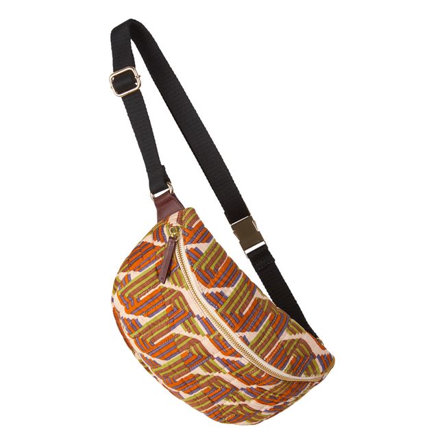 Sac Banane Chiara Velours Côtelé | Orange Rouille