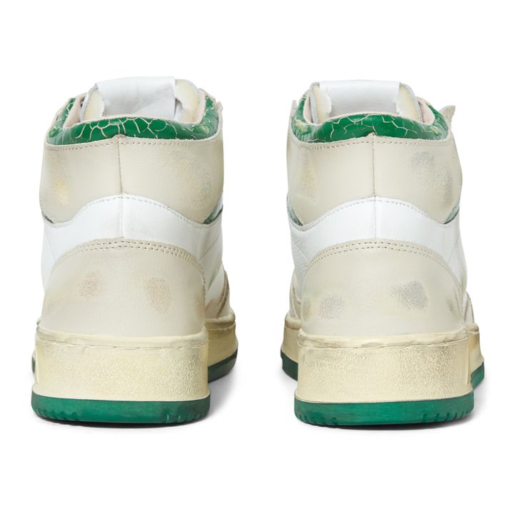 Crack Super Vintage Leather Sneakers | Verde- Imagen del producto n°2