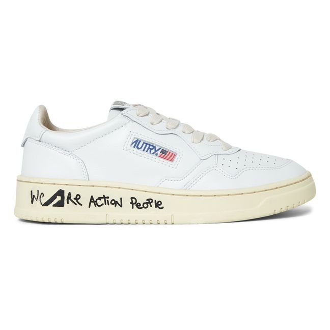 Medalist Low-Top We Are Action People Sneakers | White