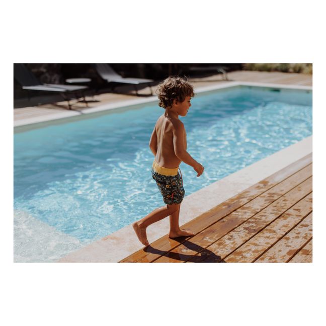 Short de Bain Smiley | Vert