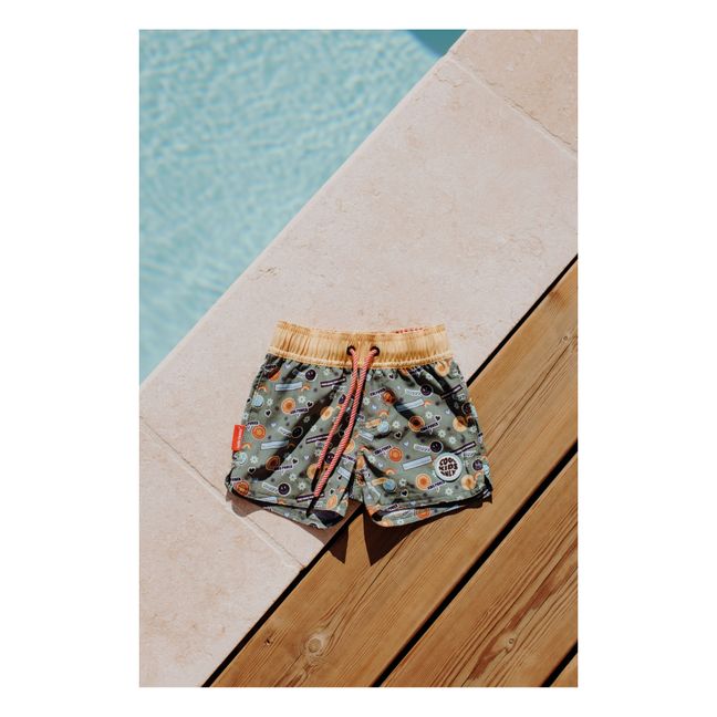 Short de Bain Smiley | Vert