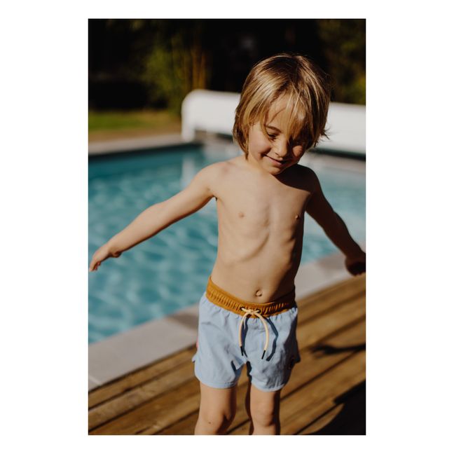 Yosemite Mini Swim Shorts | Light Blue