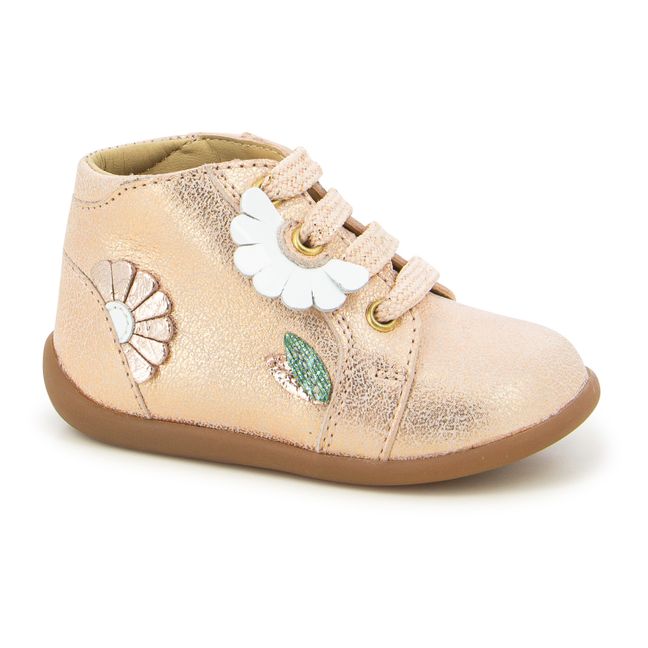 Flo Stand Up Booties | Beige