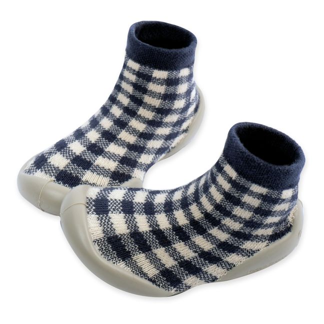 Pantuflas Iconic Vichy | Azul