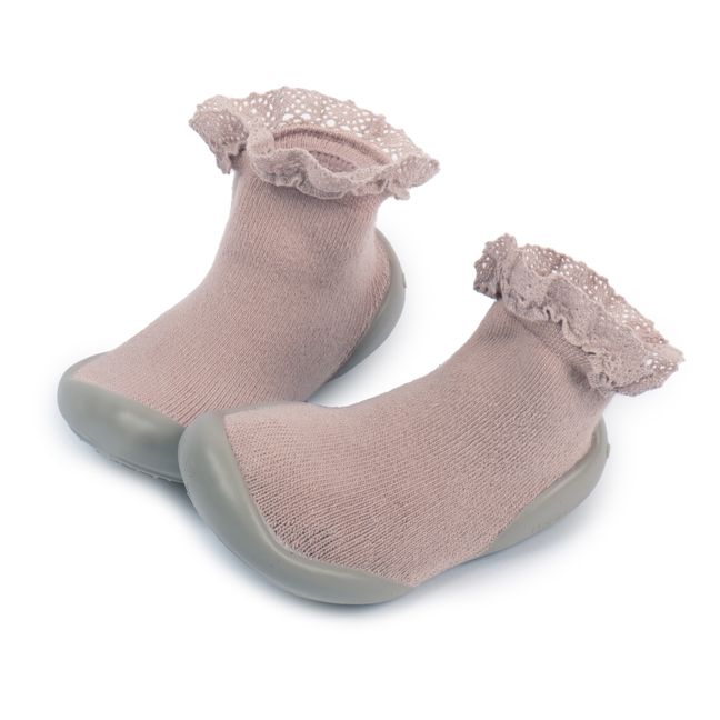Chaussons Mademoiselle | Rose