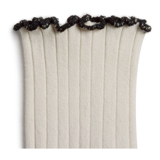 Chaussettes Delphine | Crème