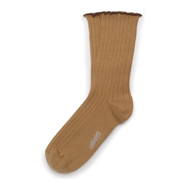 Calze Delphine | Caramello