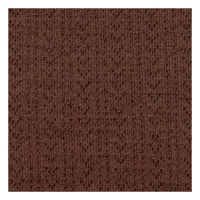 Calzini Adèle in lana merino | Cioccolato