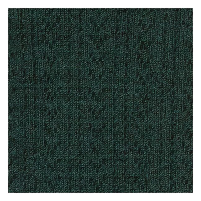 Calcetines de lana merina Adèle | Verde