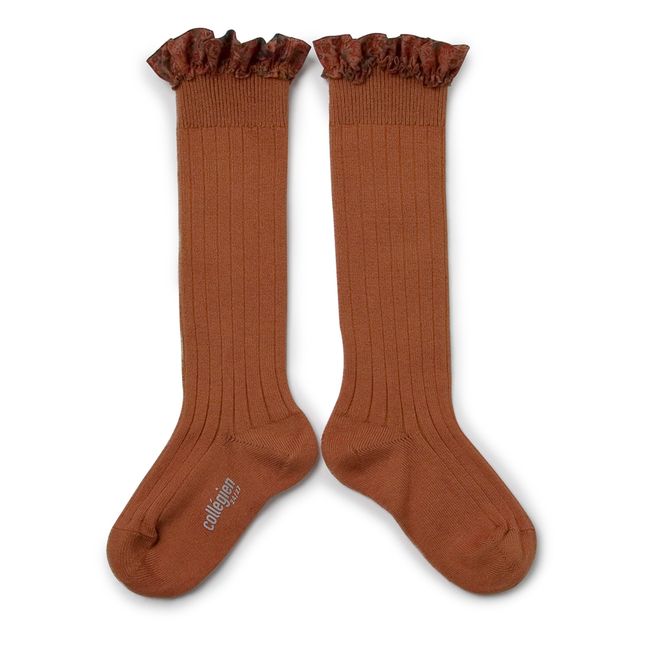 Calcetines Elisabeth | Coñac