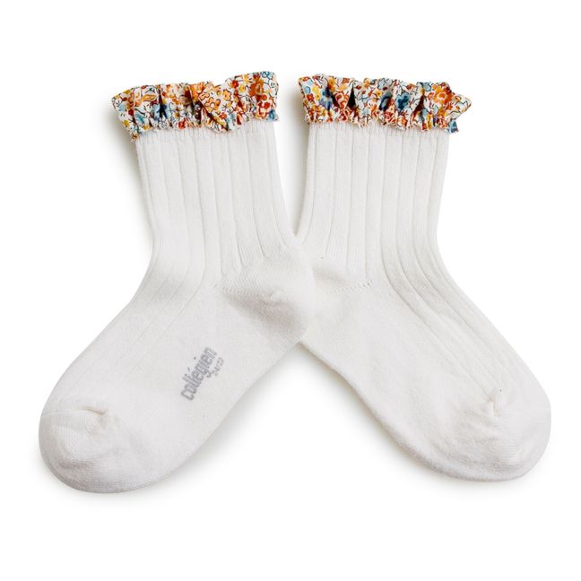Chaussettes Charlotte | Blanc
