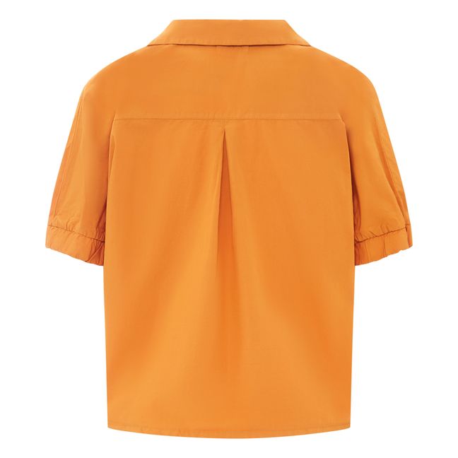 Women's Short Sleeve Organic Poplin Shirt | Siena