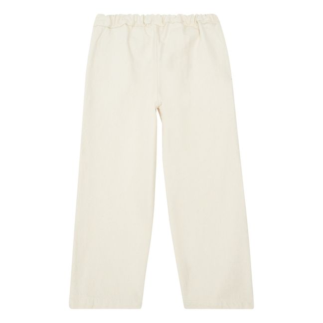 Pantalones Pomelos Denim de algodón ecológico | Crudo