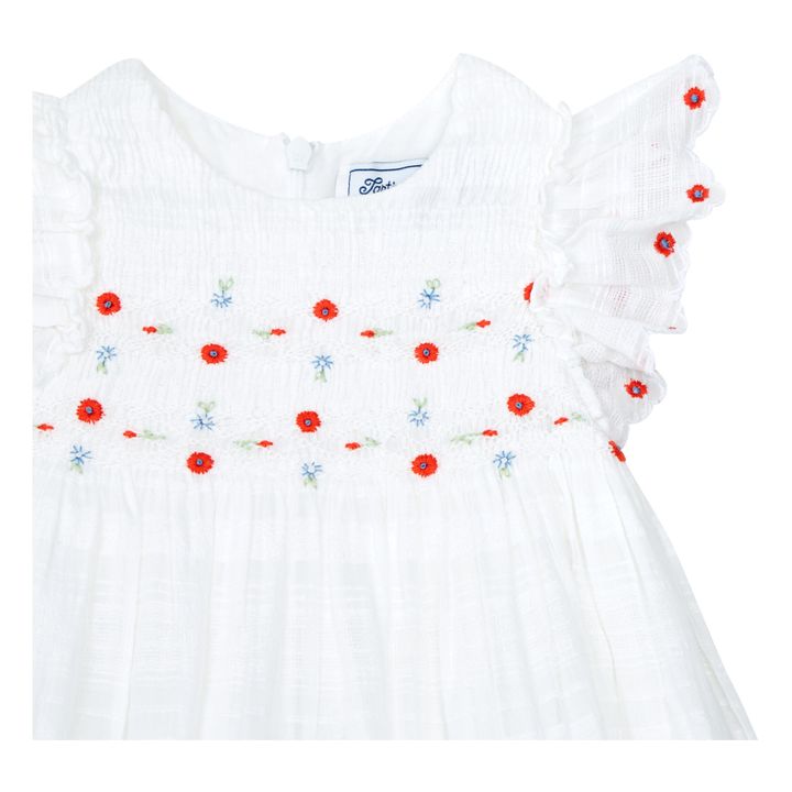 Hand Embroidered Smock Dress | Crudo- Imagen del producto n°5