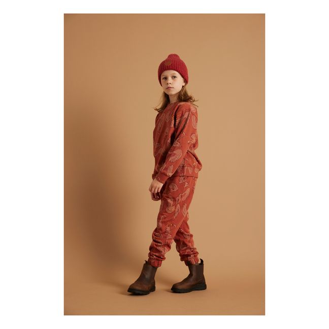 Sweat Coton Bio Cygne Baptiste | Terracotta