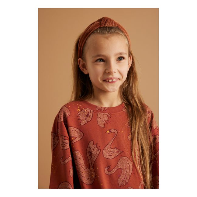 Robe Coton Bio Manuella | Terracotta