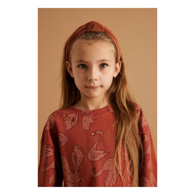 Robe Coton Bio Manuella | Terracotta