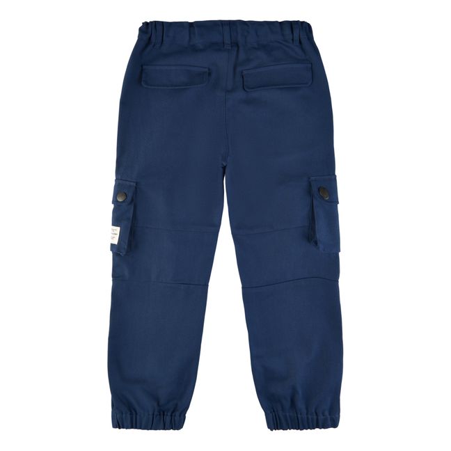 Unifarbene Hose Mads | Navy