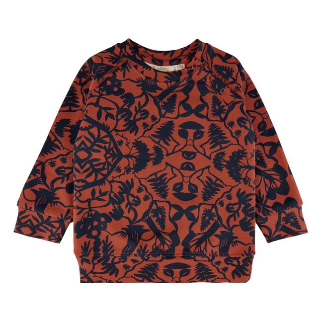 Sweat Coton Bio Alexi | Terracotta