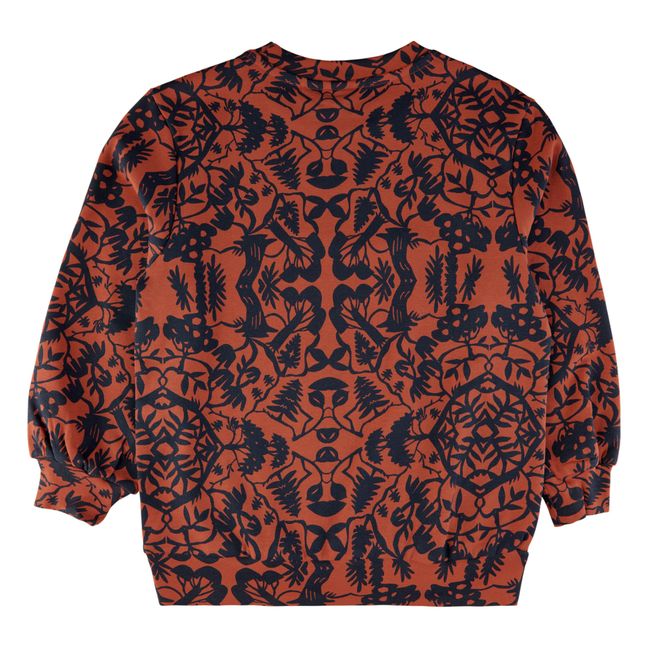 Sweat Coton Bio Konrad | Terracotta