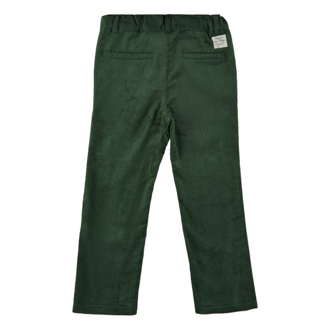 Pantalon Velours Côtelé Liam | Vert sapin