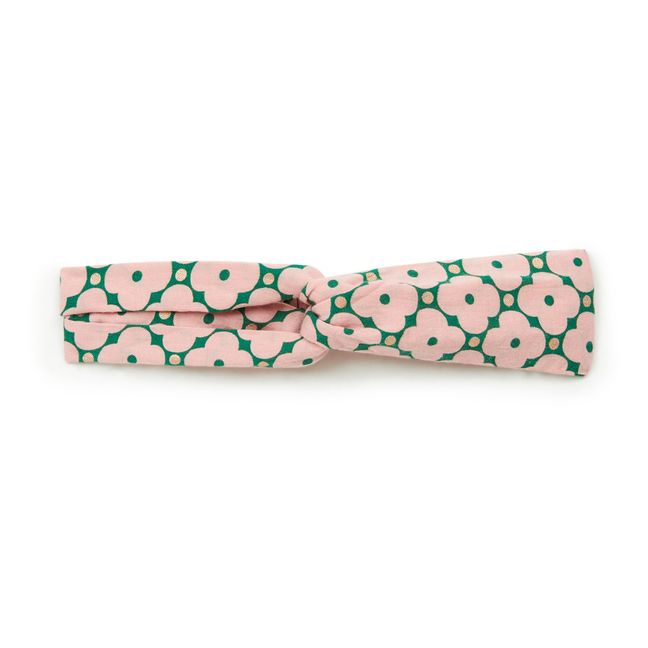 Headband mit Blumen | Rosa