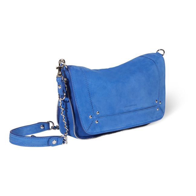 Bobi Calfskin Leather Handbag - S | Midnight blue