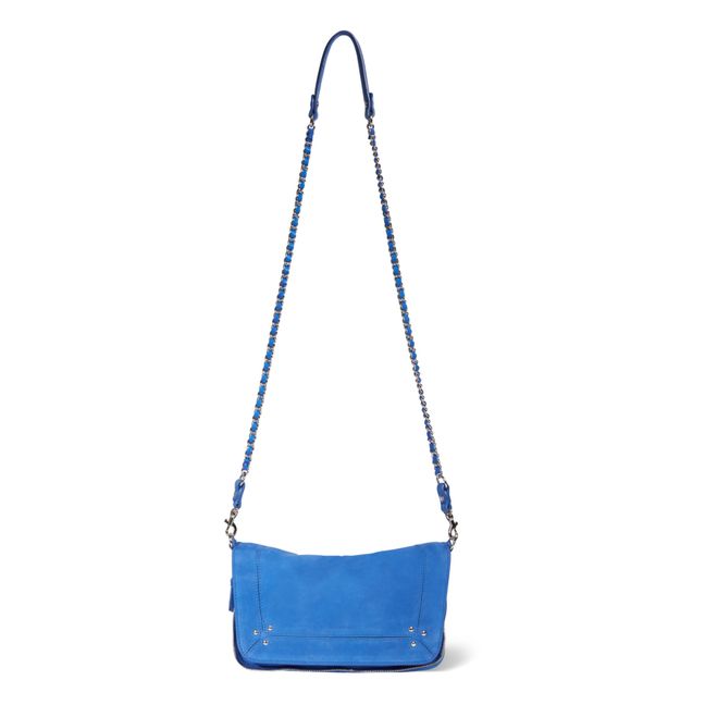 Bobi Calfskin Leather Handbag - S | Midnight blue
