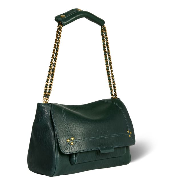 Sac Lulu M Agneau | Chrome green